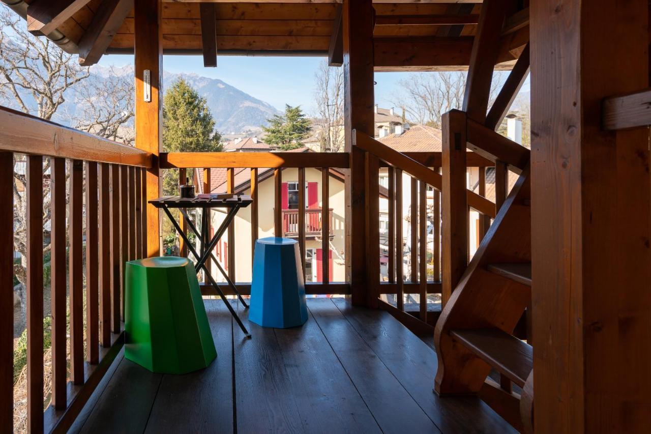 Ferienwohnung Il Florino Maia Meran Exterior foto